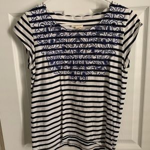 Anthropologie Meadow Rue Cutout Embroidered Top